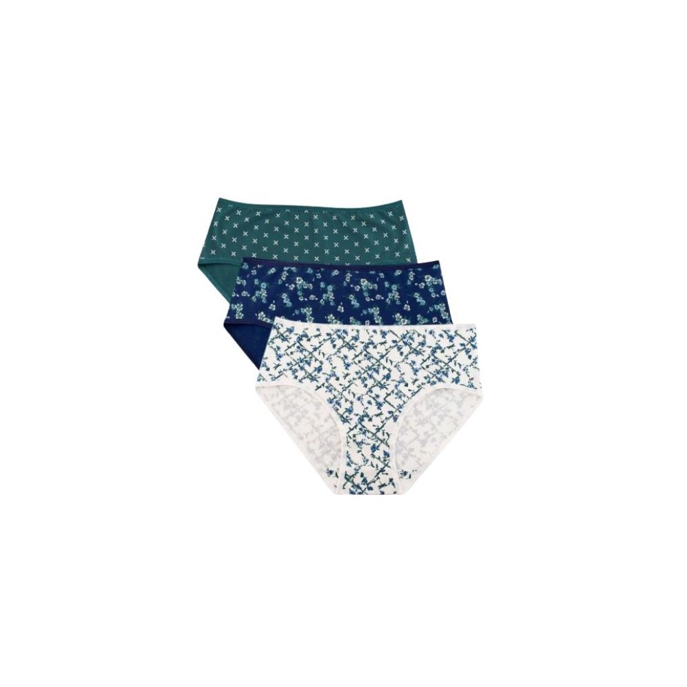 Set Of (3) Underwear Printed - For Women