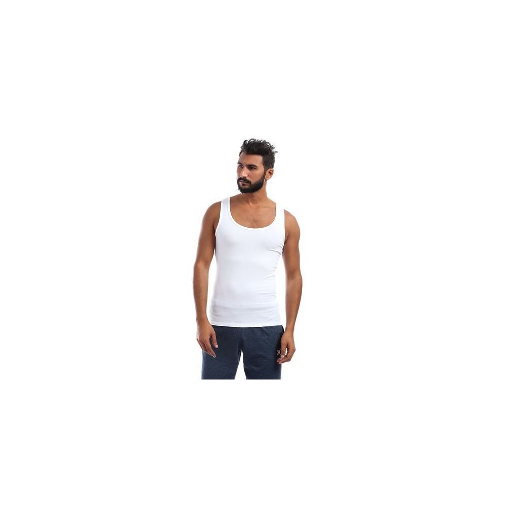 تي شيرت رجالي بدون أكمام - مجموعة من (3) - 100% قطن