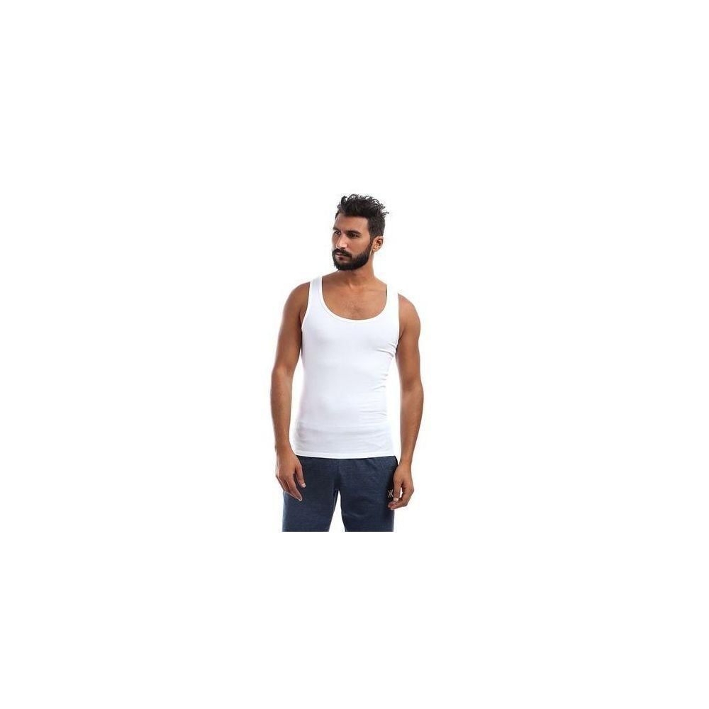 حمالة رجالي دايس 100% قطن (3 قطع) - أبيض