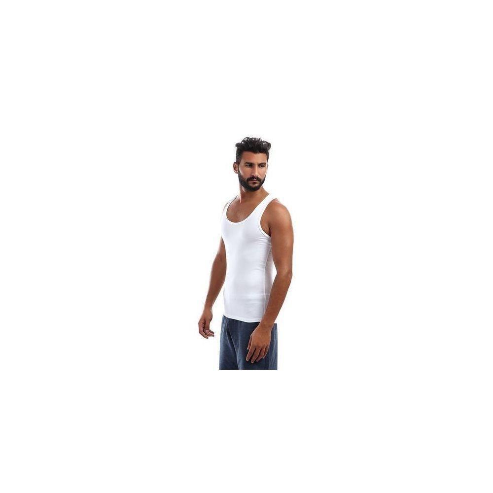حمالة رجالي دايس 100% قطن (3 قطع) - أبيض