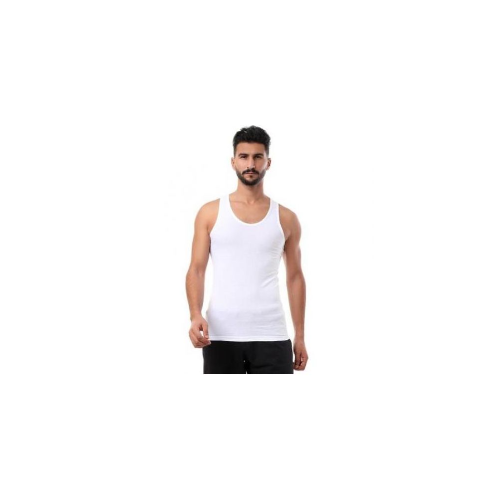 حماله رجالى دايس 100% قطن (4) قطع - أبيض