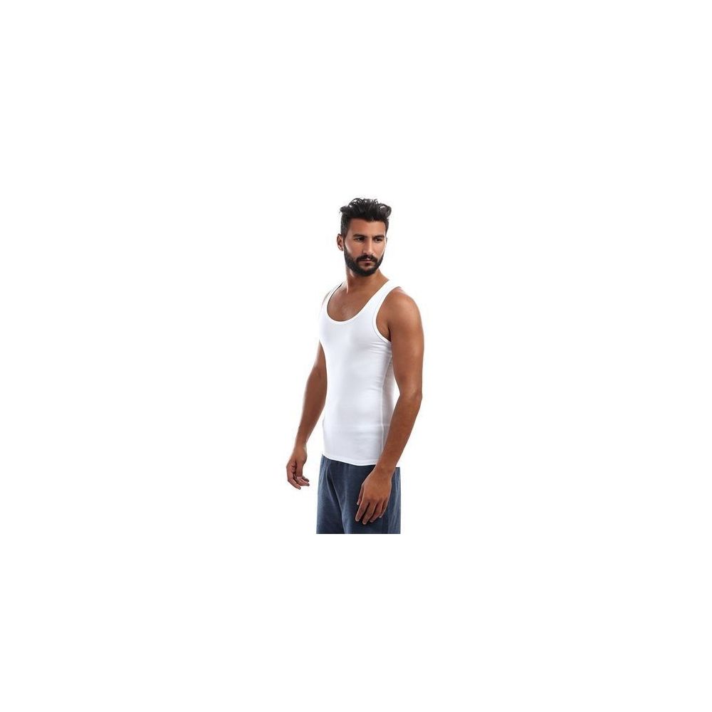تي شيرت رجالي بدون أكمام - مجموعة من (3) - 100% قطن