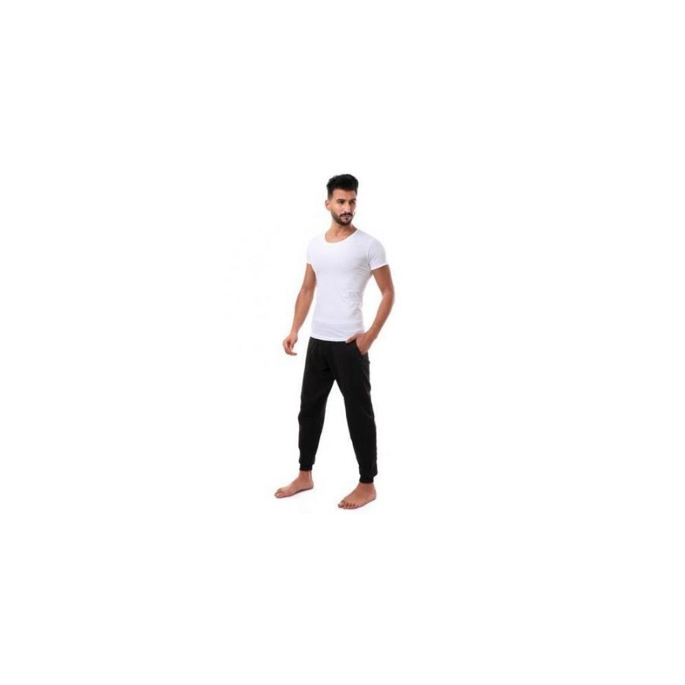 فانلة نصف كم حوض دايس 100% قطن (4 قطع) - بيضاء